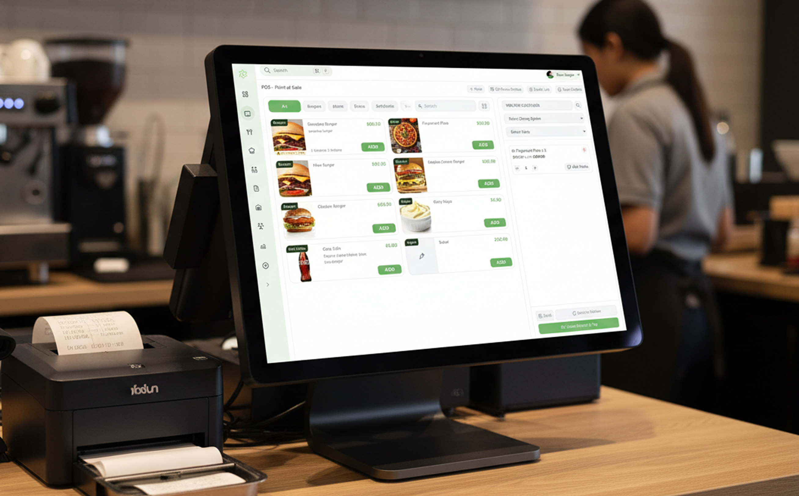 Desktop POS Dashboard
